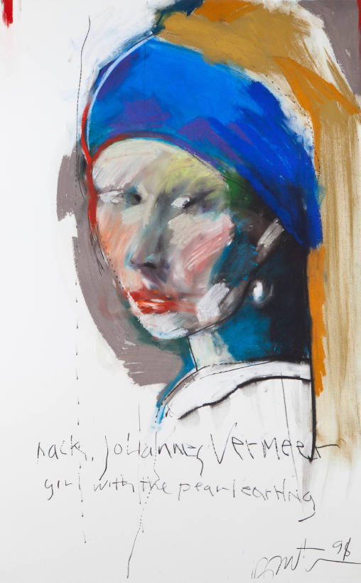 After Vermeer Girl with Pearl Earring