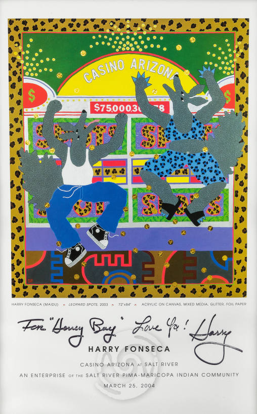 Leopard Spots, Poster for Casino Arizona