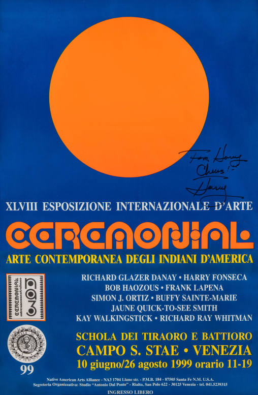 Poster for the 1999 Venice Biennalle