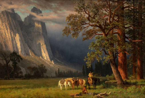 A Halt in the Yosemite