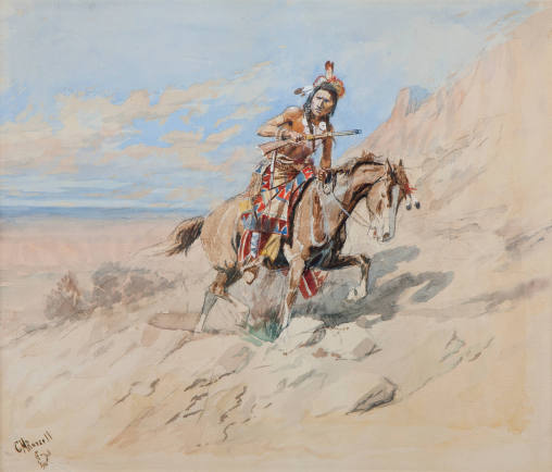 Indian on Horseback