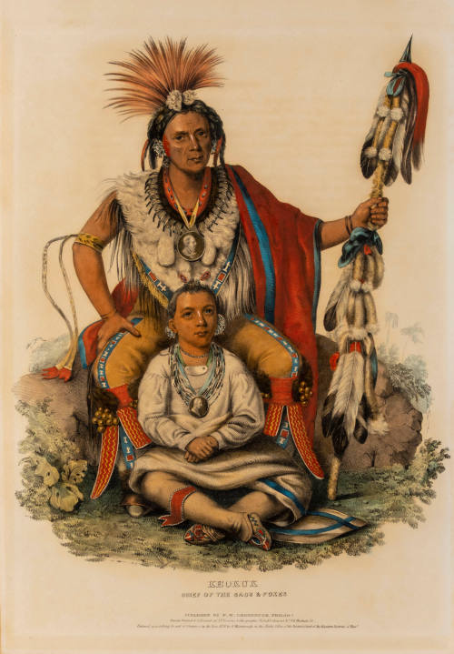 Keokuk, Chief of the Sacs & Foxes