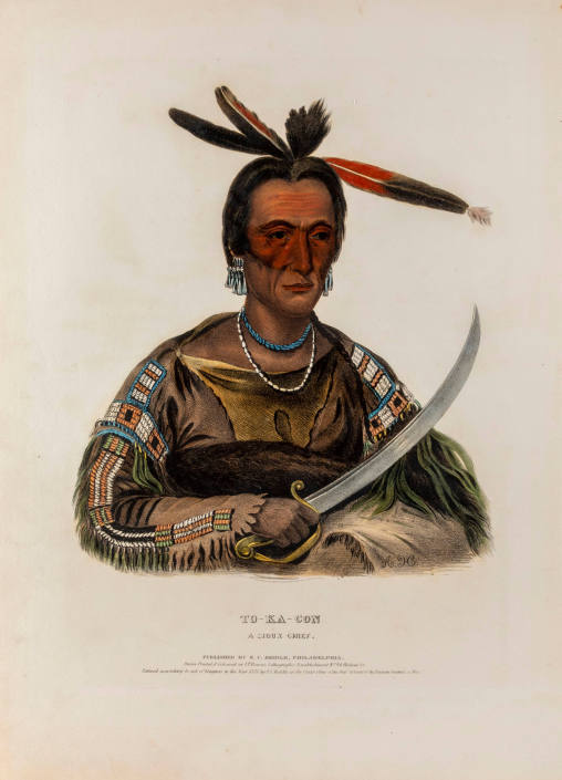 Ta-Ka-Con, A Sioux Chief