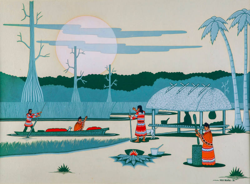 Seminoles Coming for a Visit – Works – eMuseum